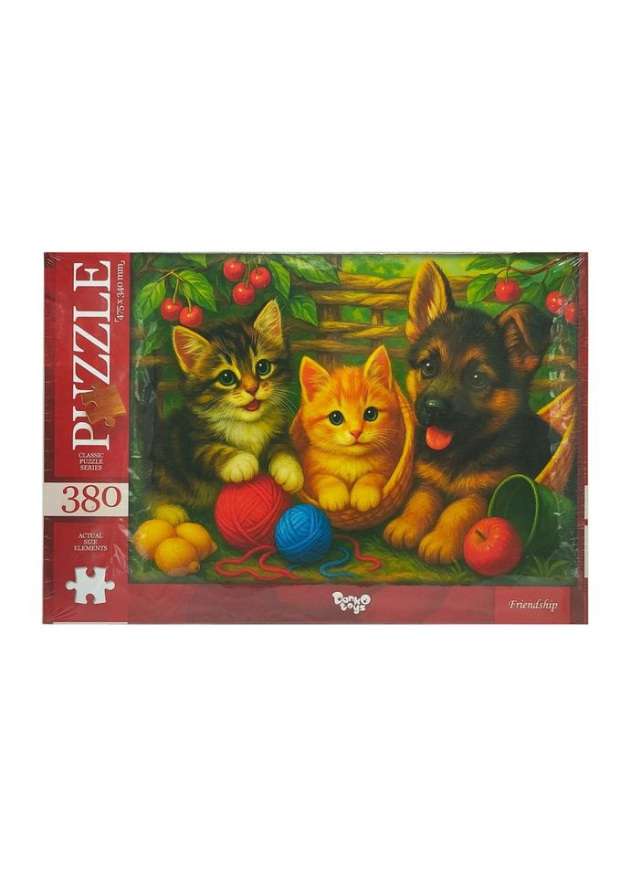 Класичні пазли "Friendship" C380-07-09, 380 елементів Danko Toys (371194930)