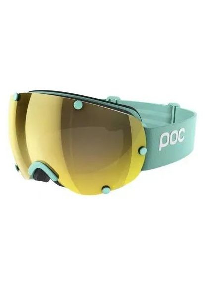 Маска гірськолижна Lobes Clarity Tin Blue/Spektris Gold, р.One POC (334671366)