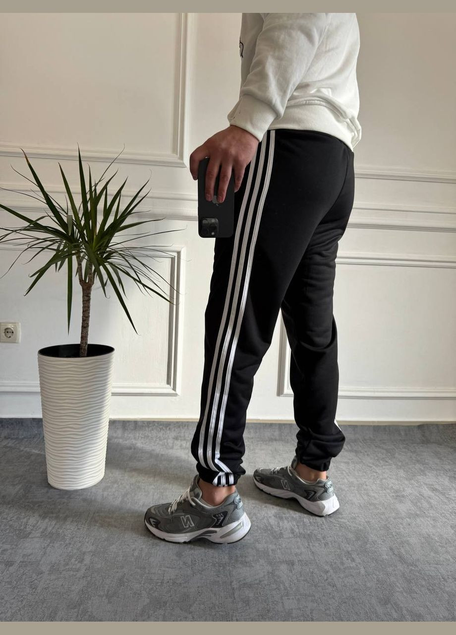 Черные повседневный демисезонные брюки No Brand