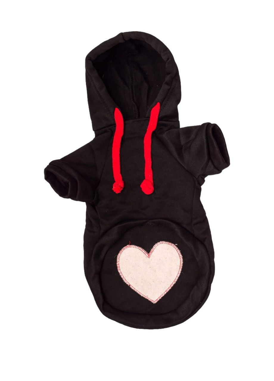 Худі для котів Pet Style "Серце" 2XL No Brand - (323234026)