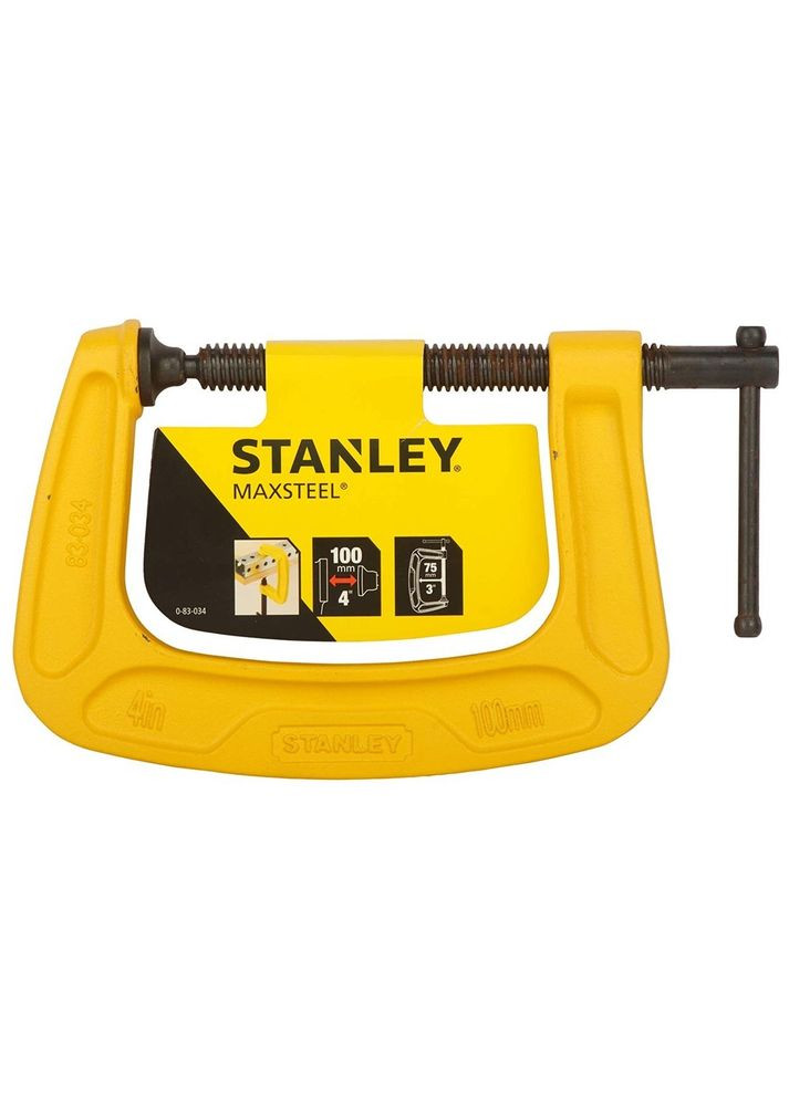 Струбцина Maxsteel 100 мм 0-83-034 Stanley (317306415)