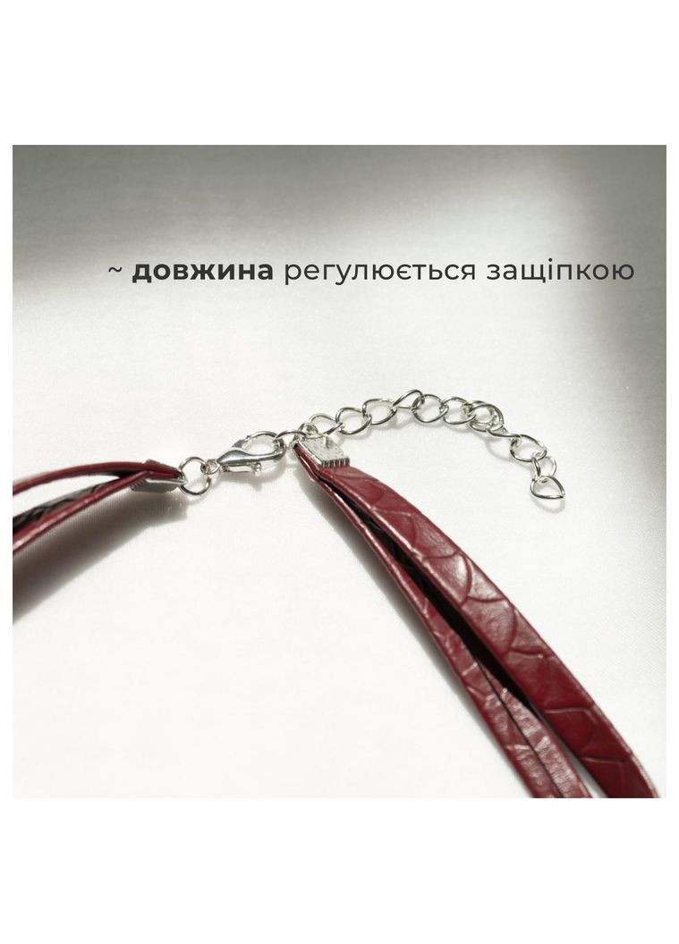 Чокер из кожи y2k стиль красный с кулоном крестика винтажная подвеска гранж мода альт колье кожаное ретро ожерелье аниме fairy No Brand (362575044)