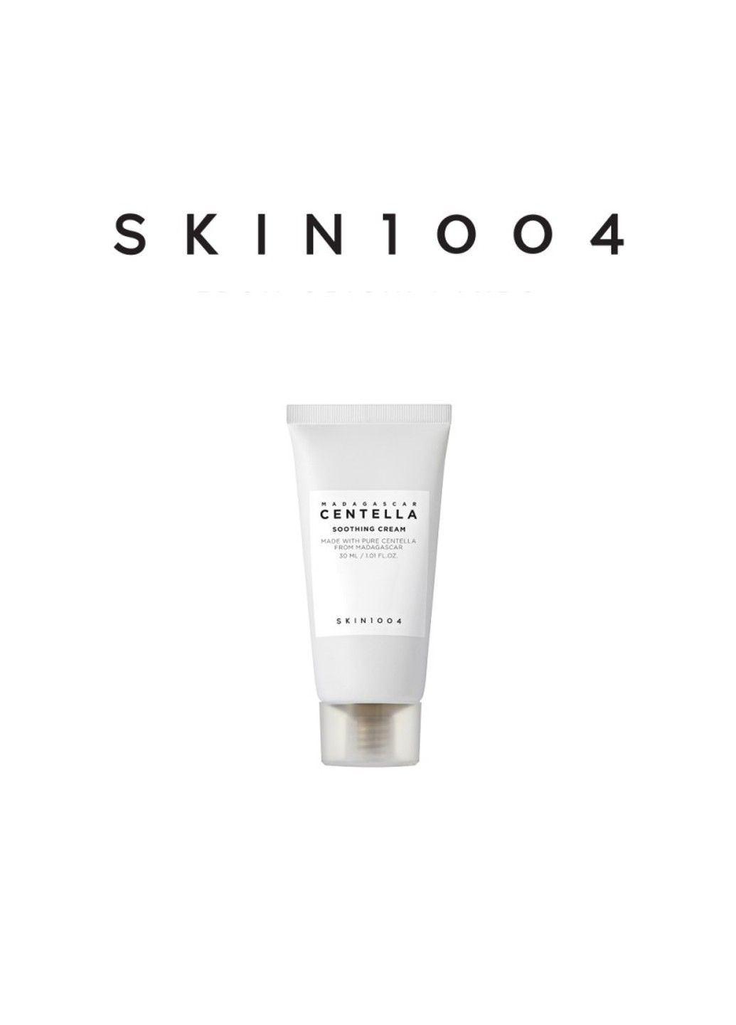 SKIN1004 Крем для проблемної шкіри обличчя із центелою Madagascar Centella Soothing Cream 30ml — Крем, Південна Корея (301084101)