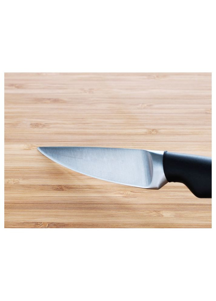 Нож поварский Ö черный 14 см IKEA (273482771)