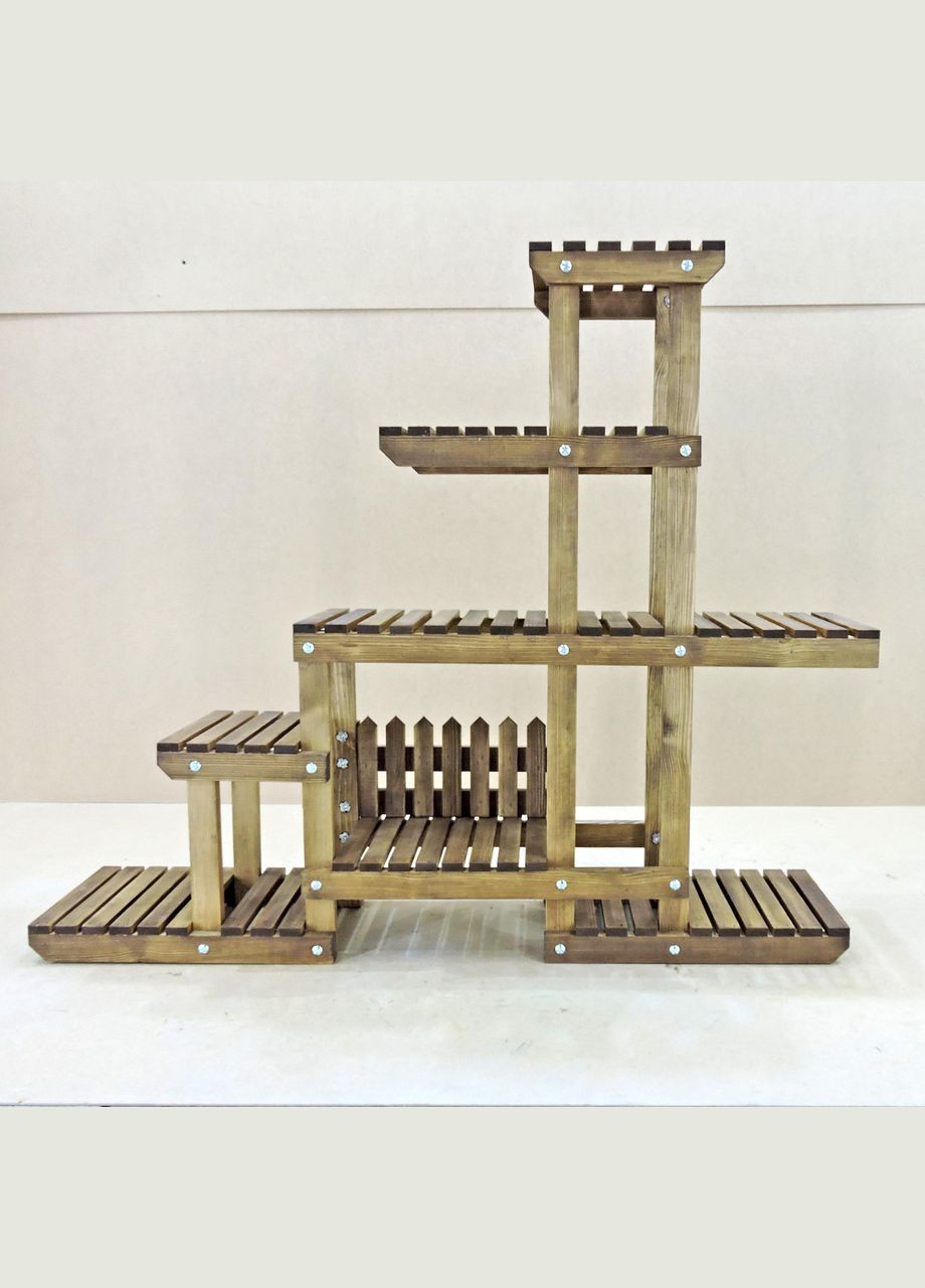 Подставка для цветов из дерева Луара капучино (ЦВТ-005809) No Brand (328226148)