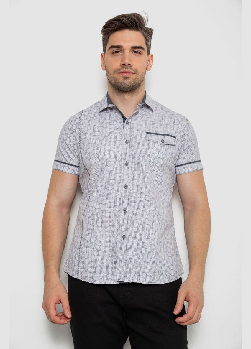 Серая рубашка Ager