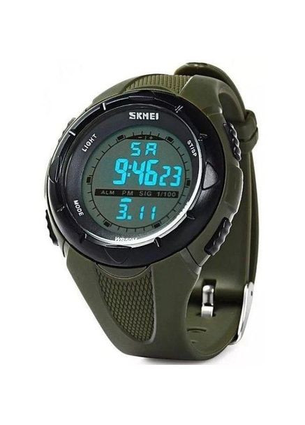 Мужские часы 1025AG ARMY GREEN, армейские часы противоударные Skmei (293944228)