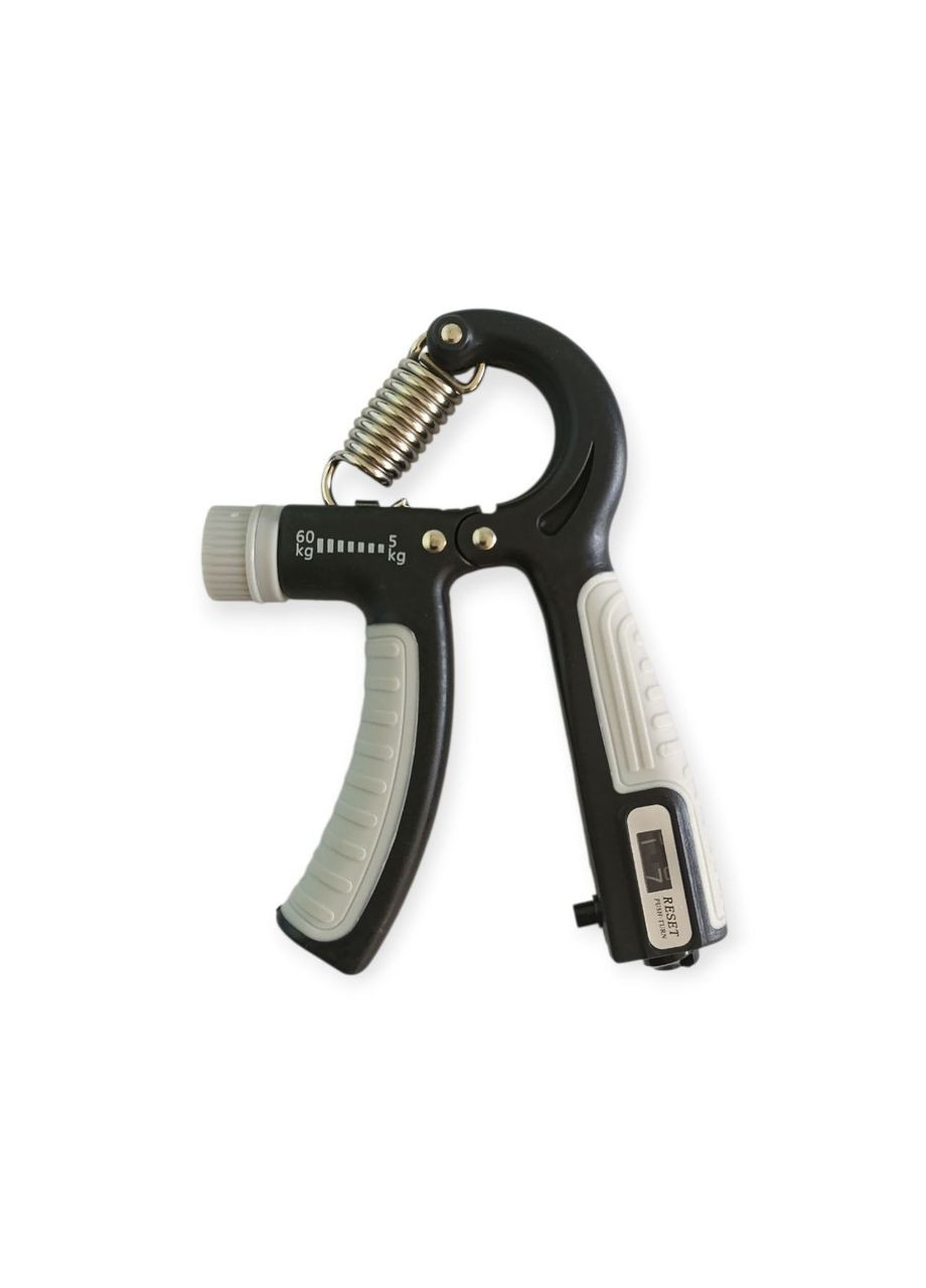 Эспандер кистевой НОЖИЦЫ 5-60 кг со счетчиком WLQ2-Black-Grey SNS (366973316)