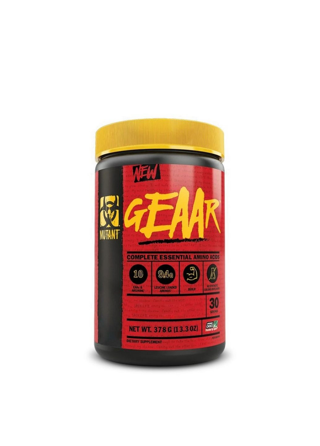 Аминокислота GEAAR, 378 грамм Ежевика MUTANT (294925733)