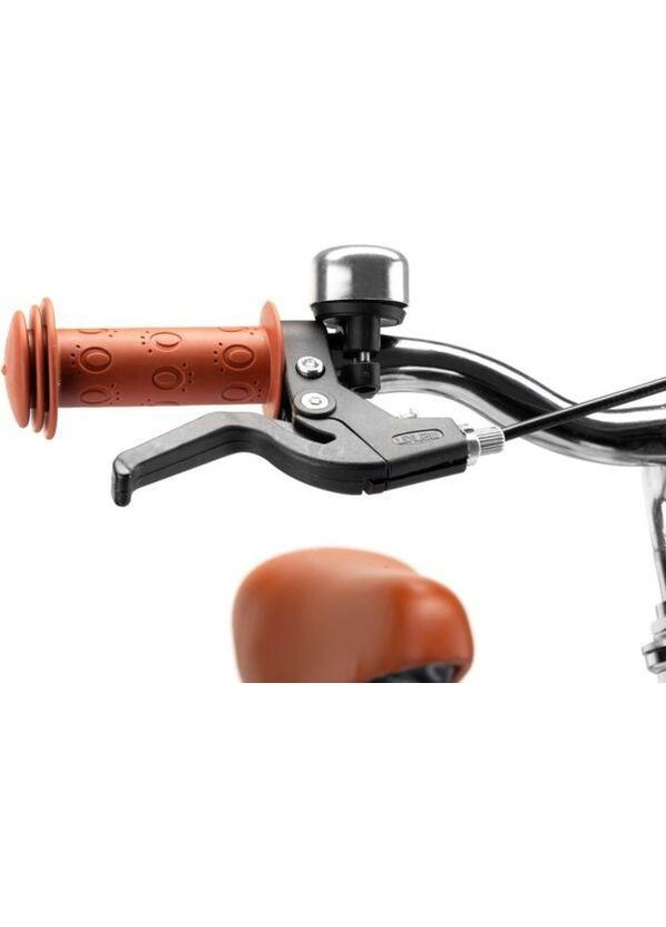 2-х колесный детский велосипед RM 12" с корзиной, тренировочные колеса, ретро стиль Miqilong (362695710)