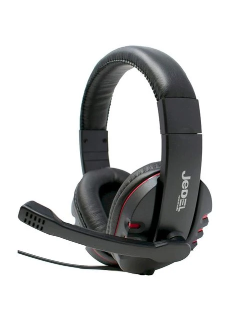 Наушники JD032, Black/Red с микрофоном Jedel (322615586)