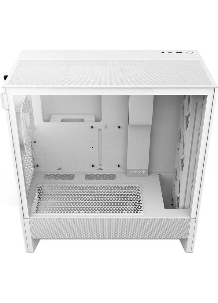 Корпус H5 Flow RGB Compact Mid-Tower ATX Case with RGB Fans-All White (CC-H52FW-R1) NZXT (323110555)