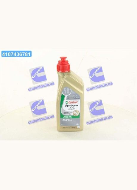 Масло трансмисс. Transmax Manual V 75W-80 (Канистра 1л) 15DC46 Castrol (366173522)