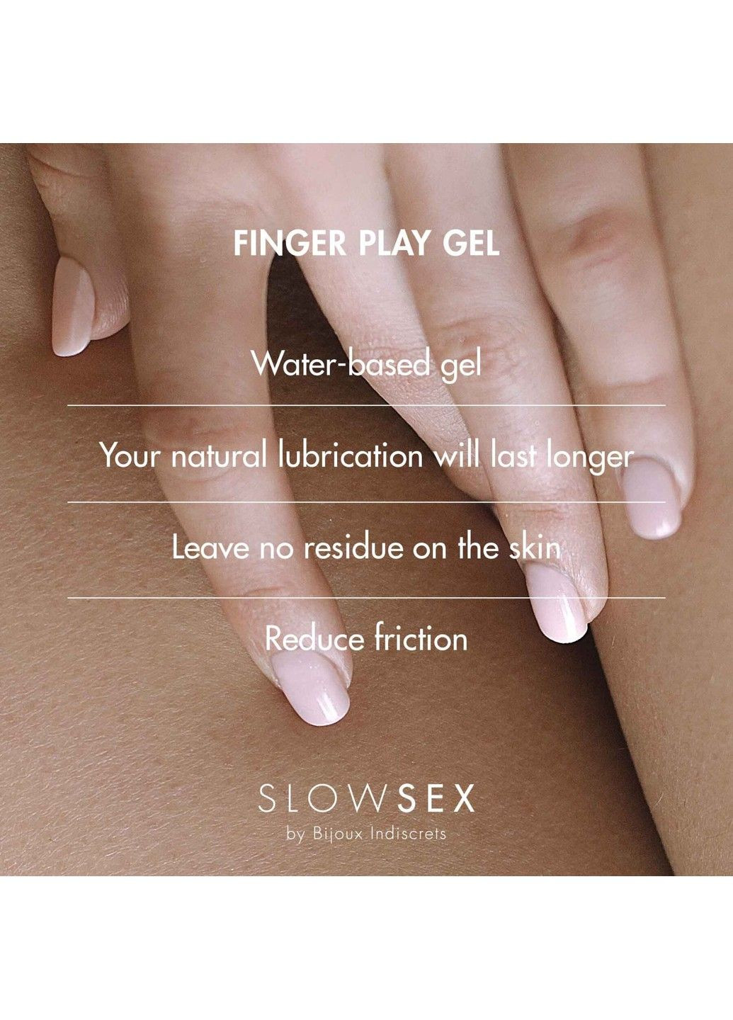 Гель-змазка для мастурбації Slow Sex Finger play gel Bijoux Indiscrets (334319835)