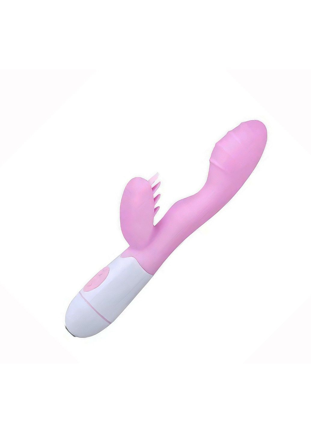 Вібратор – кролик для подвійної стимуляції (рожевий, тип ААА) We Love (313448643)