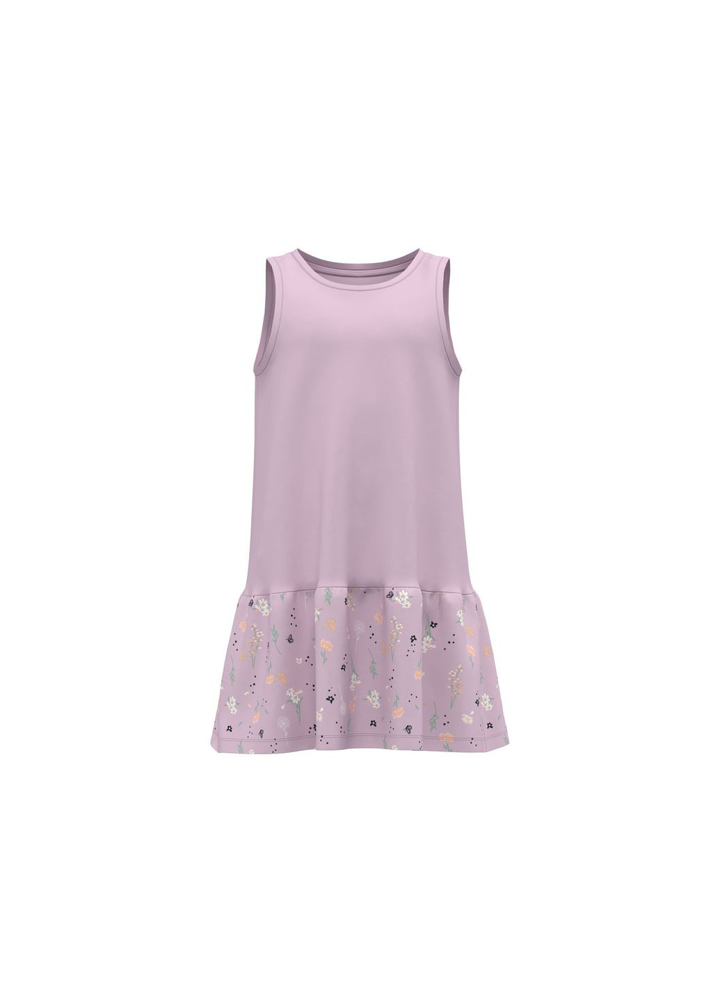 Бузкова сукня без рукавів для дівчинки lidl 405724 бузковий Lupilu (333930408)