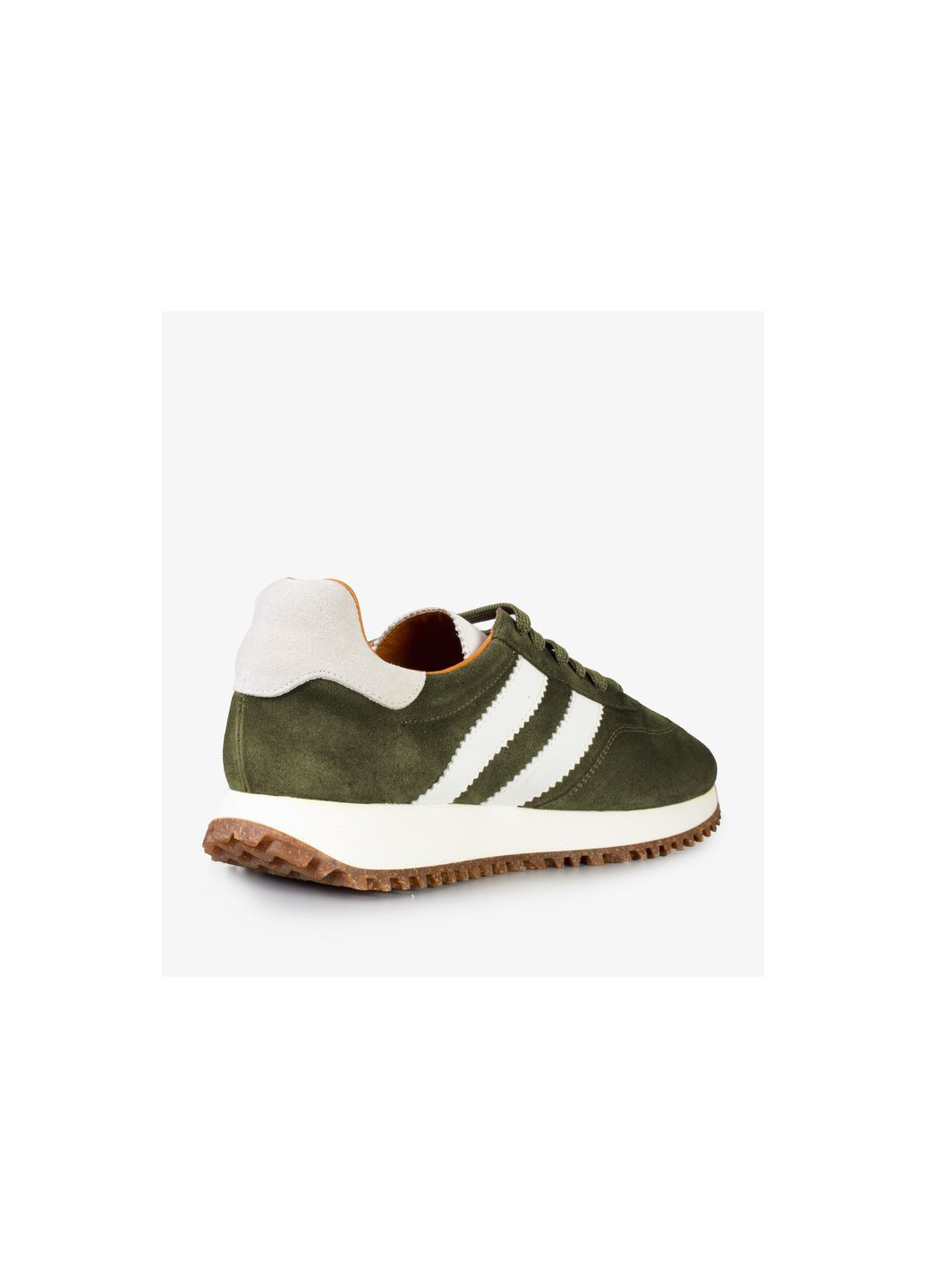 Зеленые демисезонные кроссовки мужские бренда 9200560_(1) ModaMilano