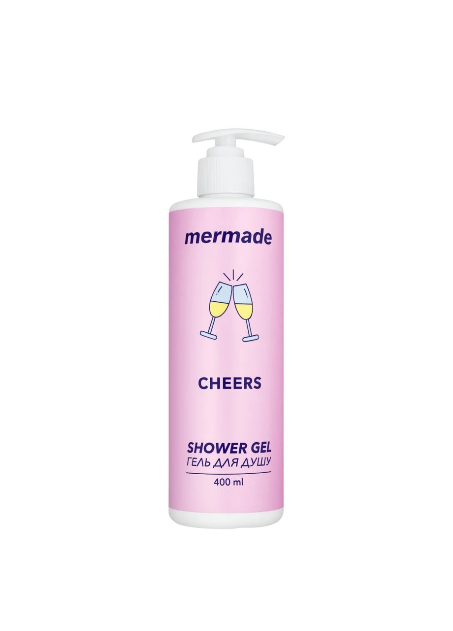 Гель для душу Mermade Cheers з ароматом шампанського 400 мл No Brand (386999381)