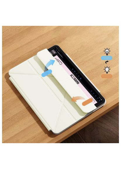 Чохол до планшета Beige (712943) BeCover Ultra Slim Origami Magnetic Apple iPad Mini 6 2021 (366690959)