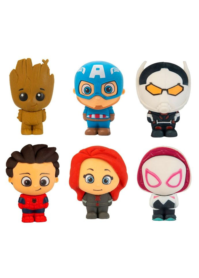 Коллекционный ластик-пазл "Марвел" 1816012 серии "Puzzle Palz" HTI (370218618)