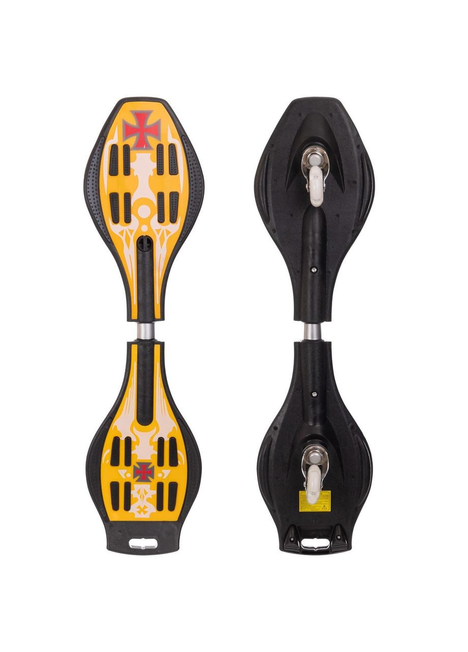 Скейтборд двоколісний RipStik ролерсерф SK-02 Жовтий SP-Sport (317202774)