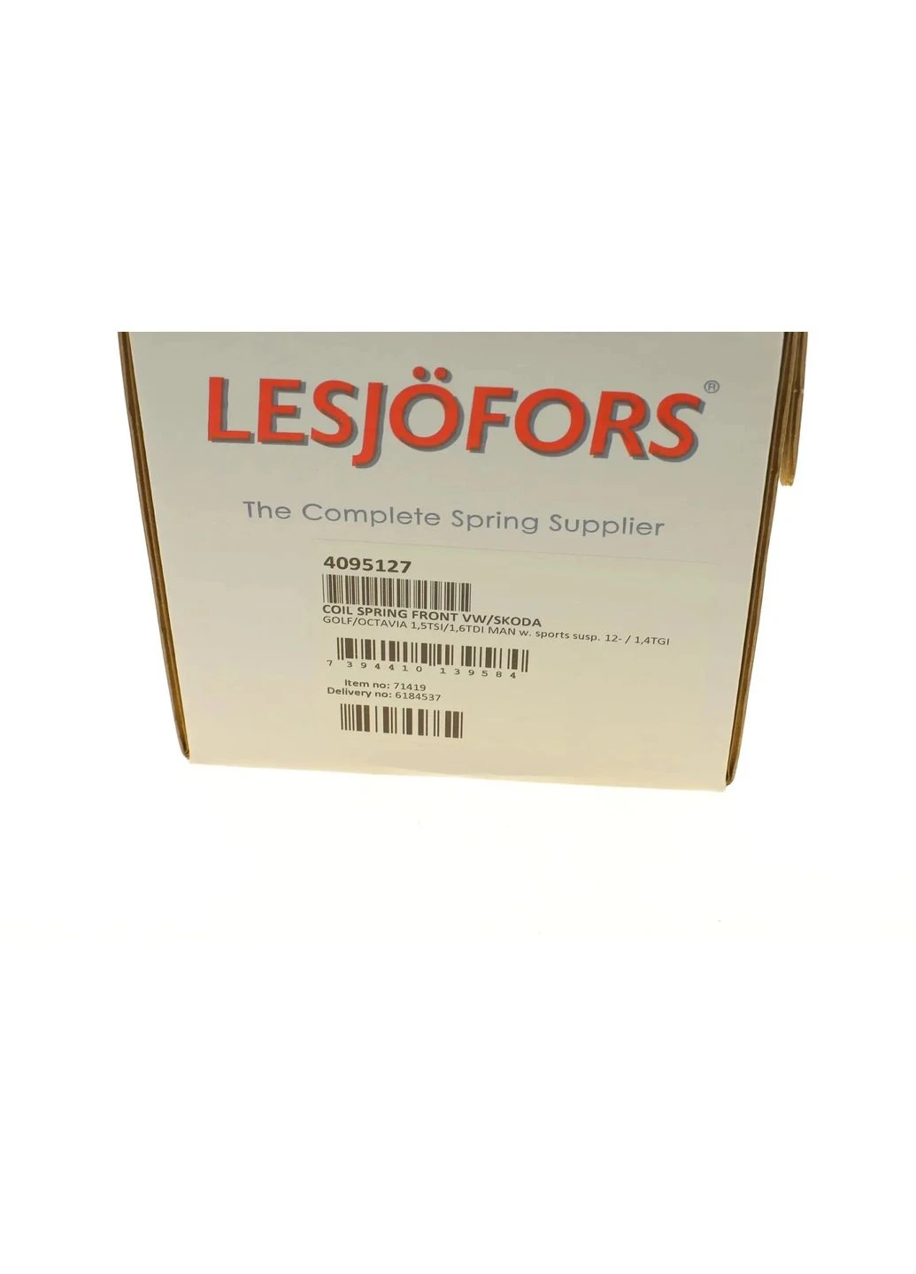 Пружина підвіски 4095127 Lesjofors (347158359)