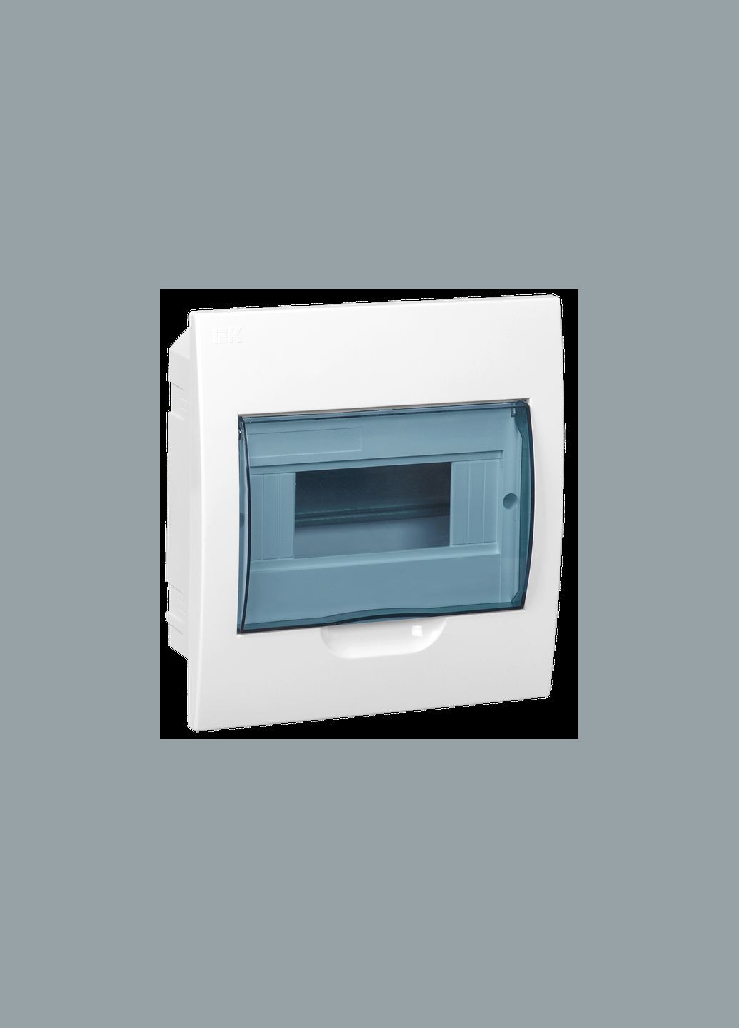 Распределительный щит 8 модулей пластик 222х208х92мм встраиваемый прозрачные двери [MKP12-V-08-40-20] ЩРВ-П UEC (337138386)