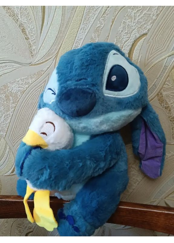 Стич мягкая игрушка Стич с уткой плюшевый Лило и Стич 25 см No Brand (365813367)