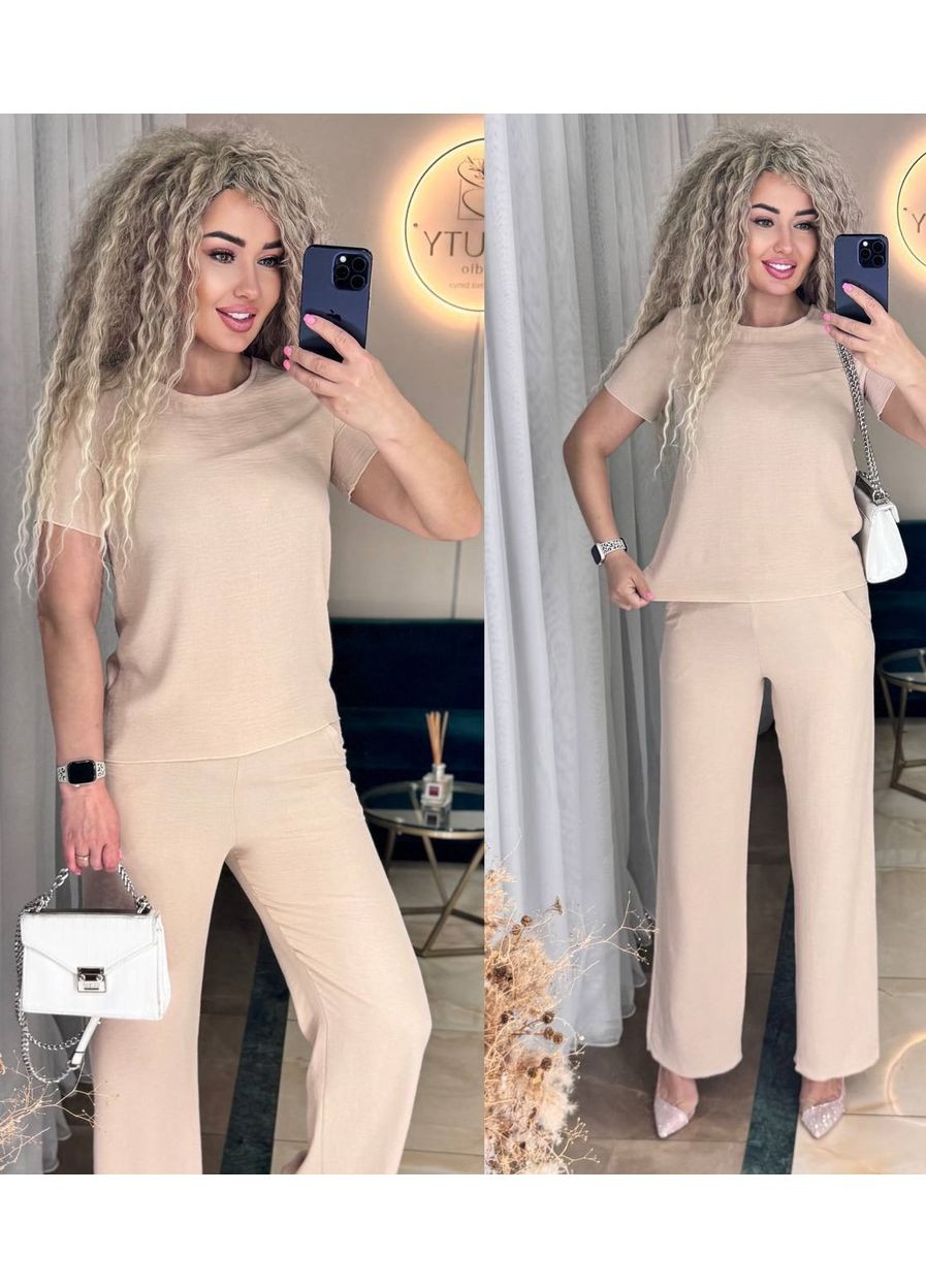 Лаконичный и удобный костюм для современных женщин No Brand (348791137)