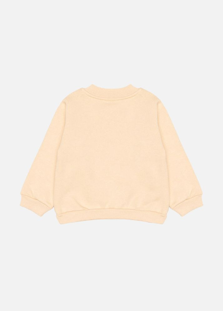 Tuffy свитшот для девочки цвет бежевый cb-00229456 бежевый футер