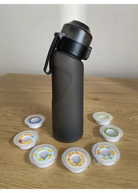 Спортивна ароматична пляшка аналог Бутилка Air Up Bottle + 5 картриджів - капсул ароматів No Brand (366668625)