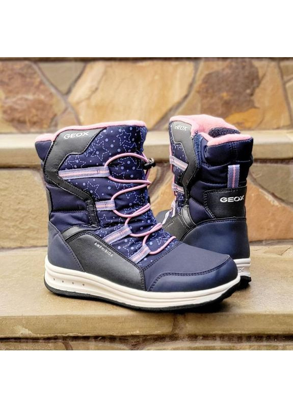 Зимові черевики Roby RESPIRA, утеплені та водонепроникні Geox (367165460)