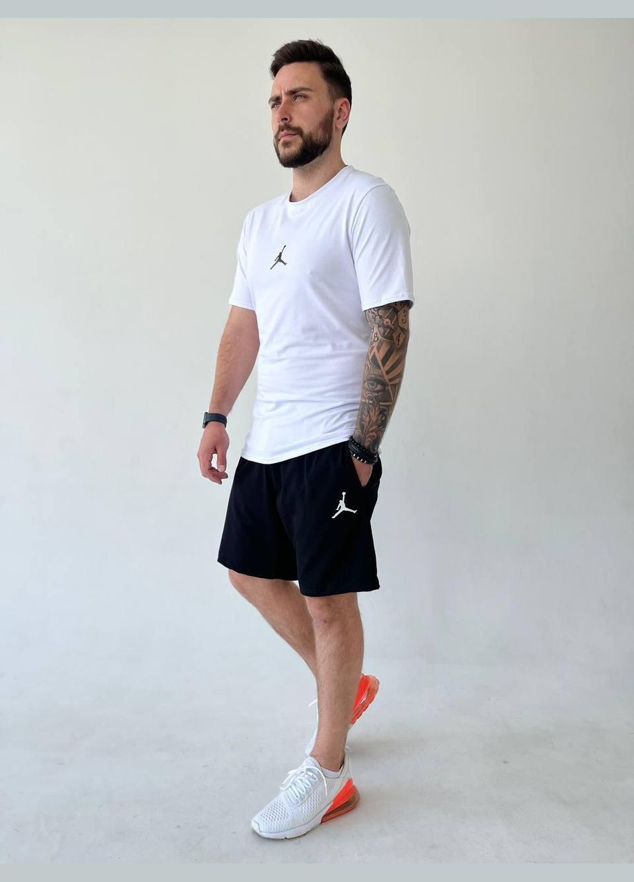 Чоловічий літній костюм Jordan білий No Brand (353848662)