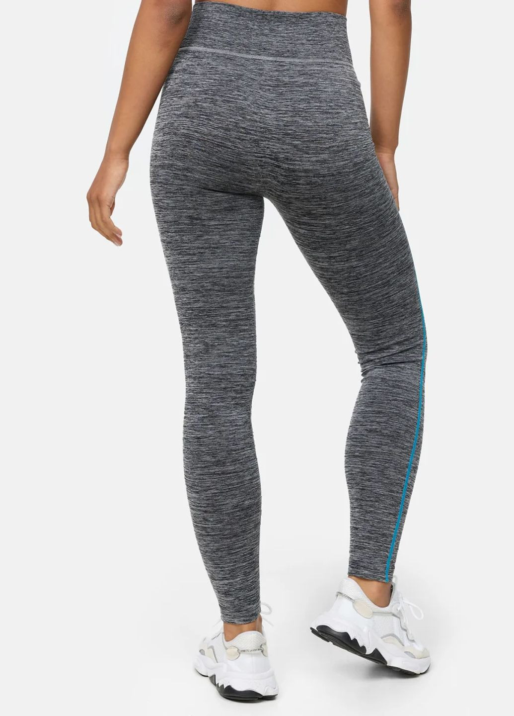 Жіночі легінси спортивні Active leggings 40-44 (M) Сірі (711581) Nur Die (278747616)