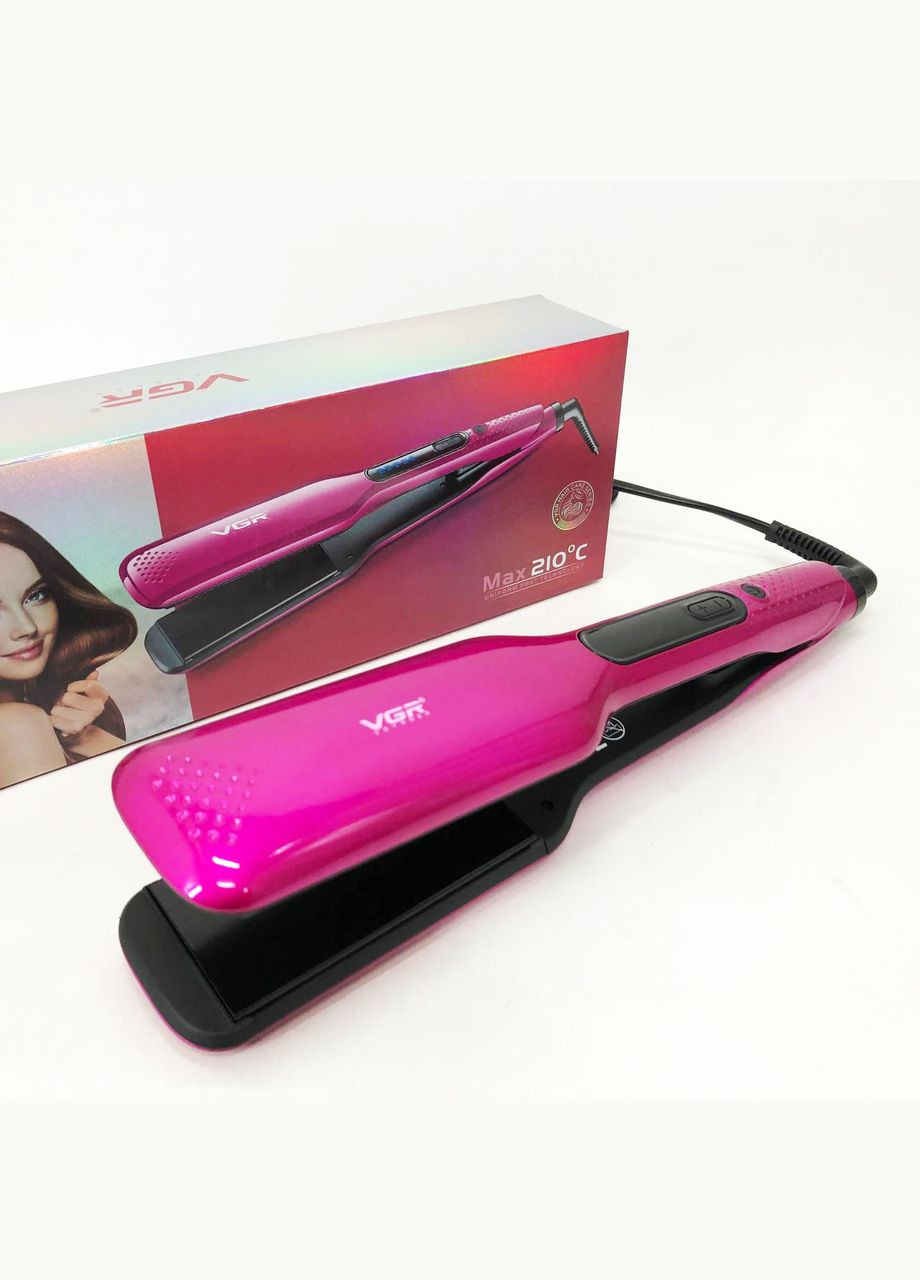 Ергономічна випрямляч випрямляч V-506, Укладка волосся випрямляч, YB-239 Праска випрямляч VGR (351486398)