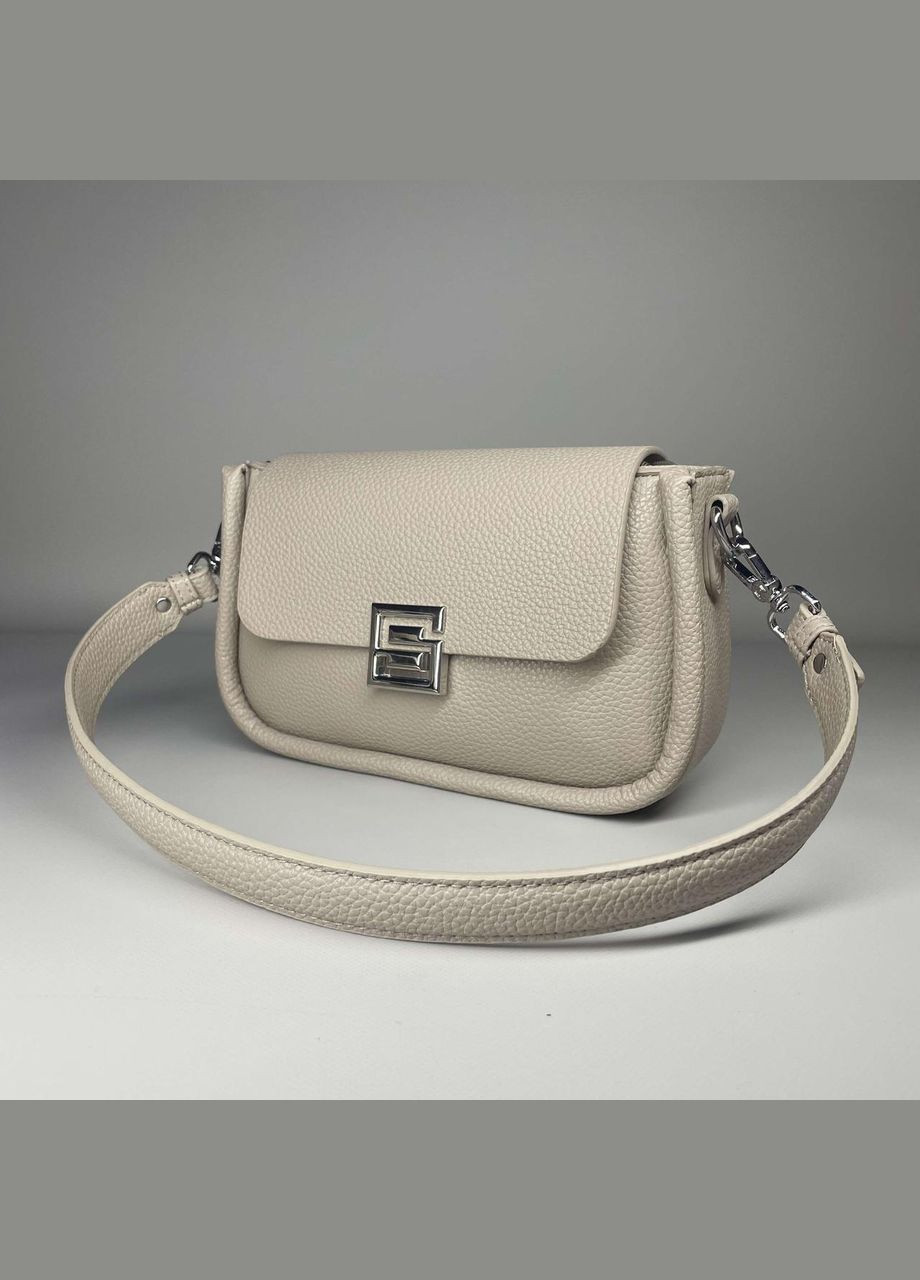 Жіноча сумка крос-боді з внутрішньою й тильною кишенею бежева Alex&Mia (322768910)