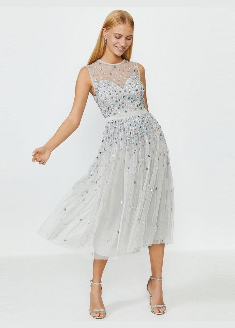 Серое платье Coast