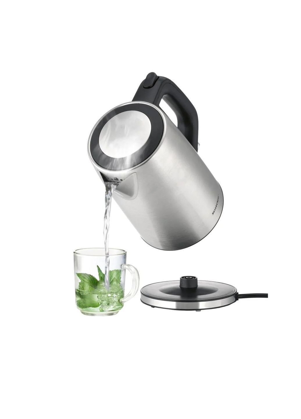 Електрочайник 1,7 л SWKE 3100 F1 сріблястий Silver Crest (368782506)