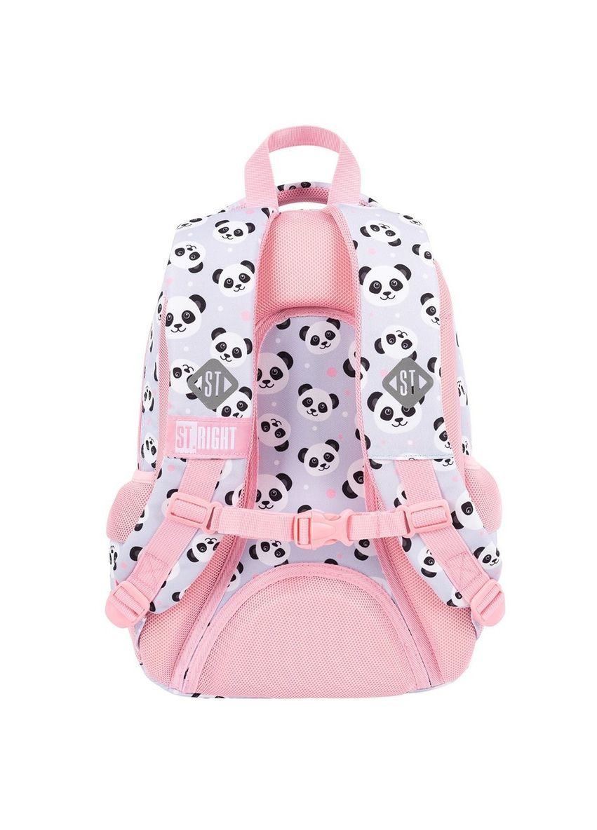 Рюкзак школьный " " /BP26/ GREY Панда 655272, 39*27*17 см ST.Right (367760831)