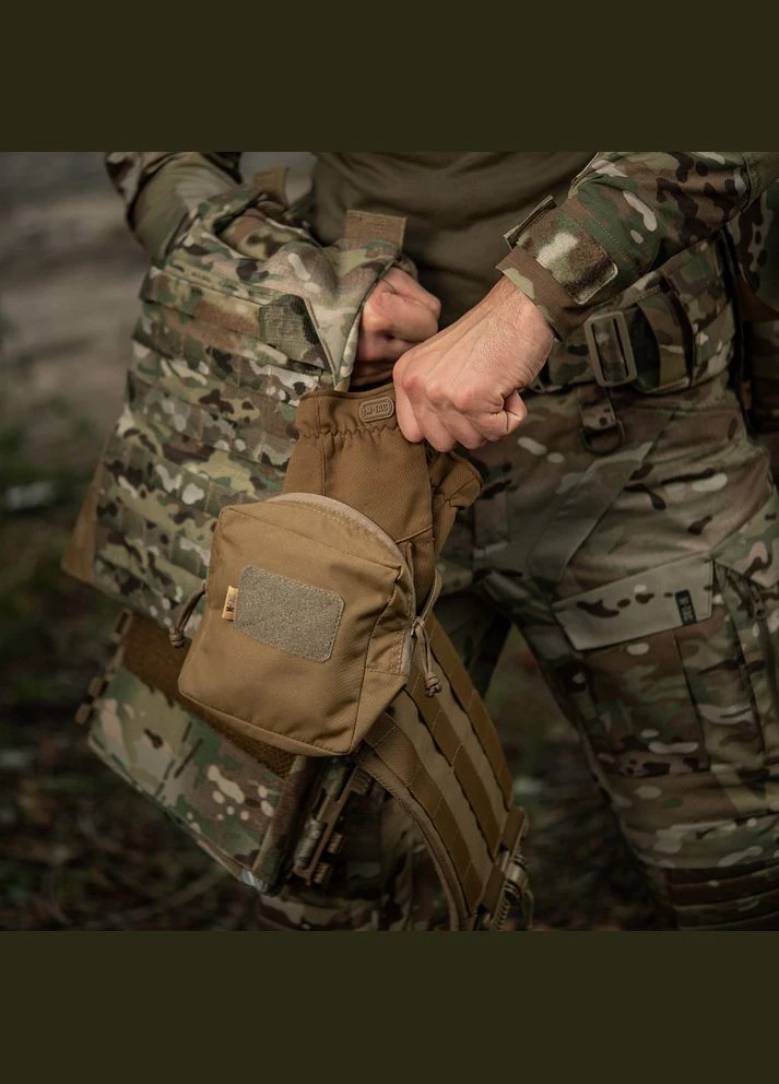 Подсумок утилитарный Elite Small Coyote M-TAC (326517895)