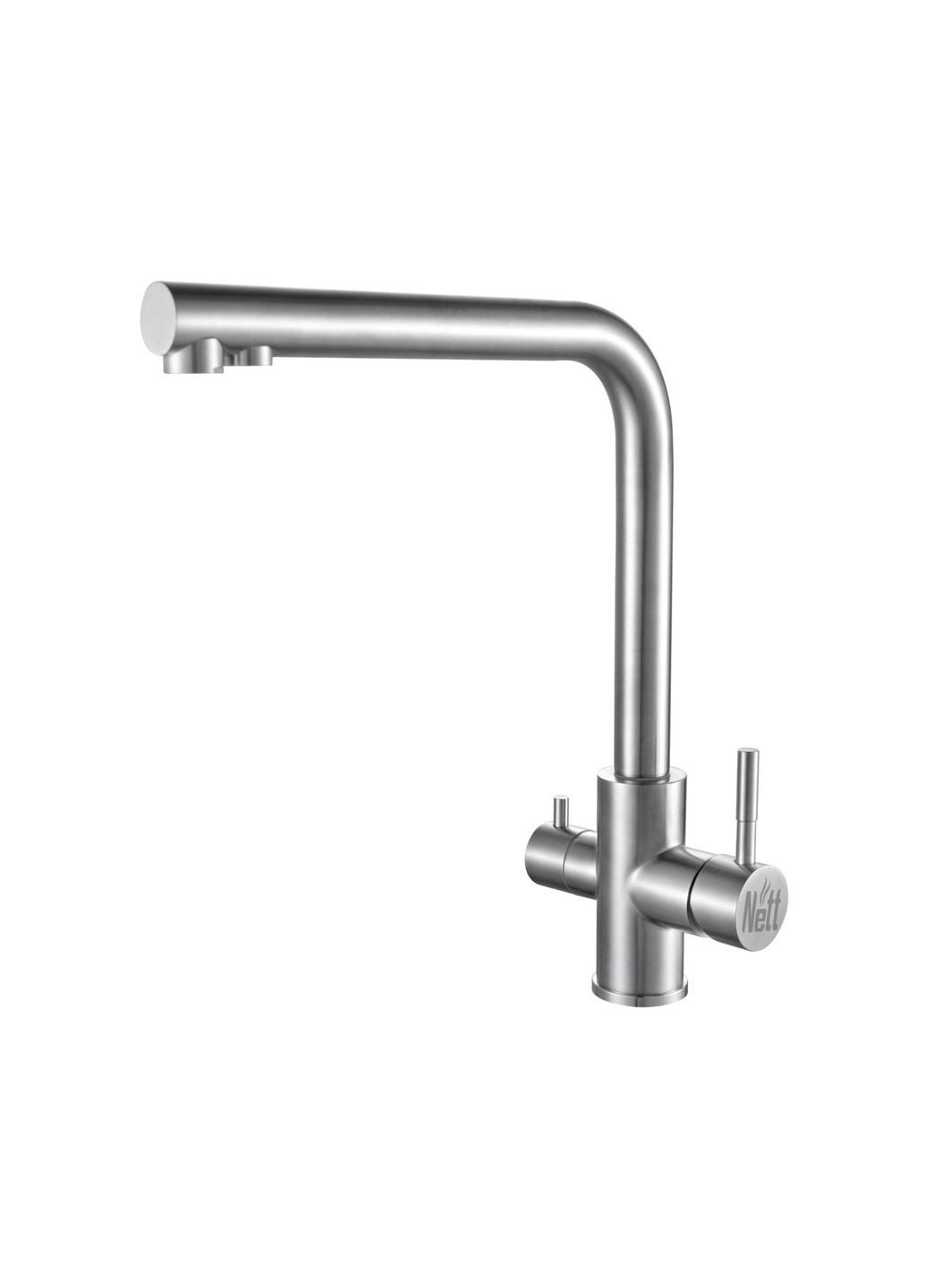 Кухонний змішувач нержавіючий на 4 води FFS-33 Nett (353495581)