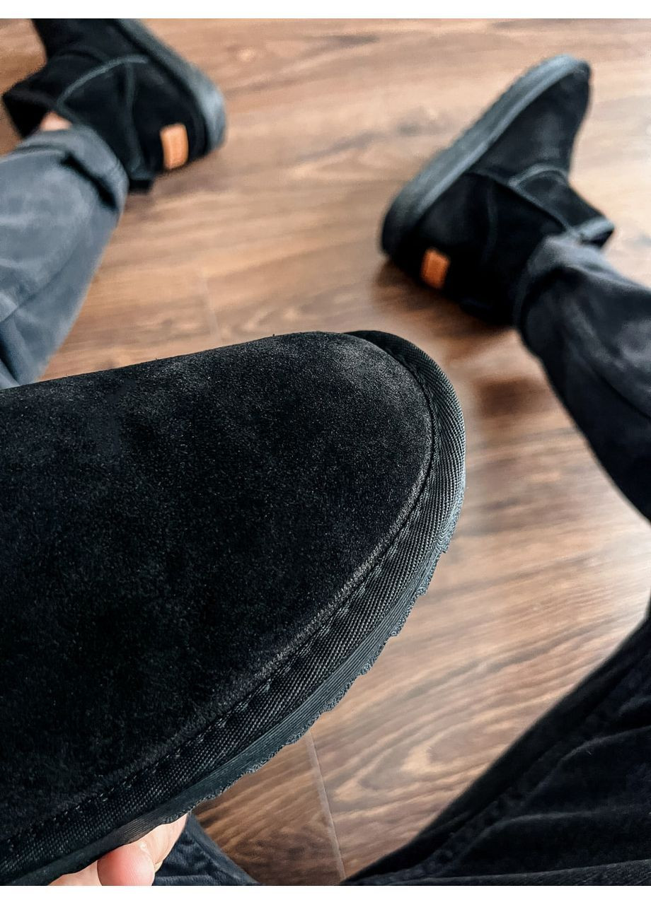 Черные угги мужские black Seven