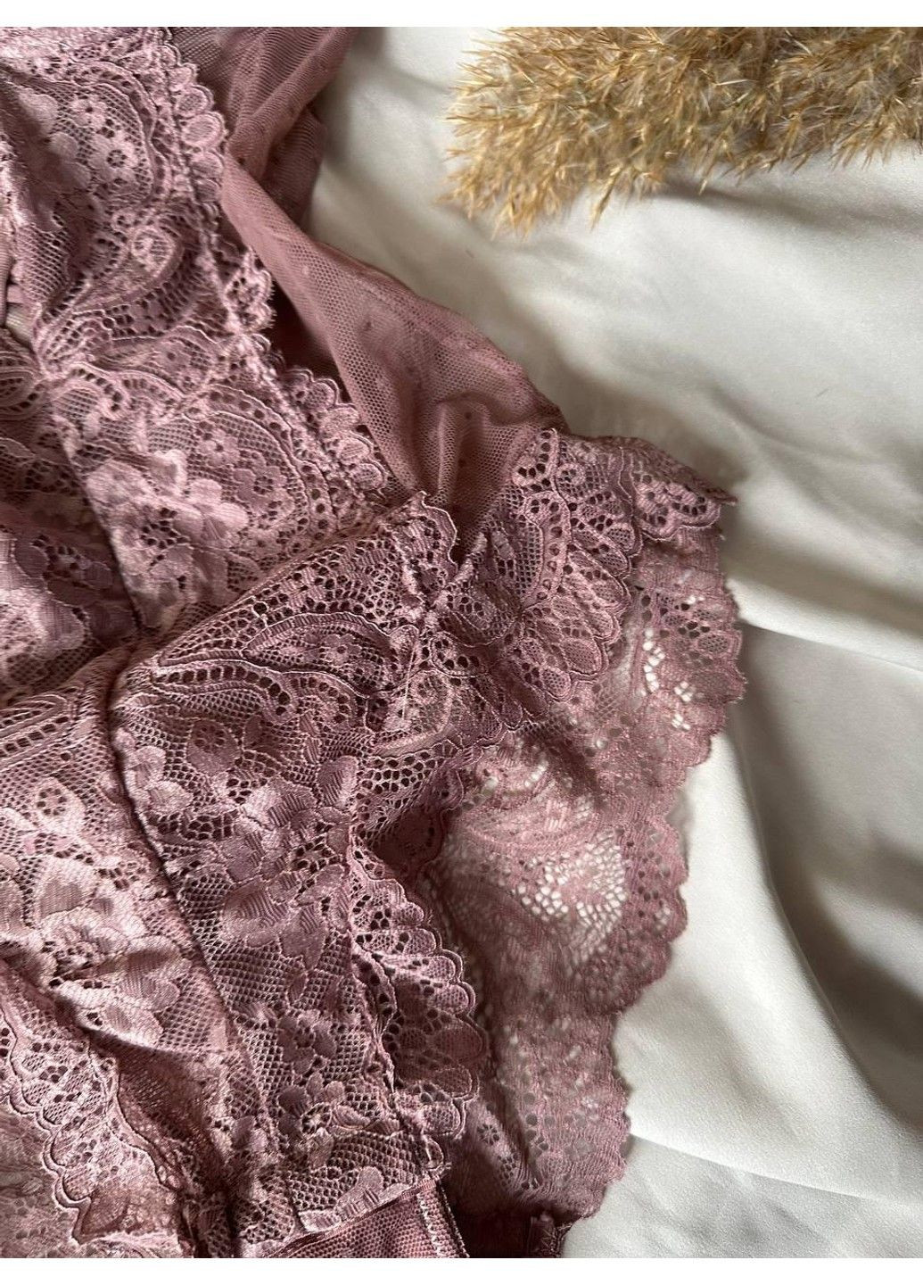 Боді-білизна мереживна VL848B коричневий Velencosa (315049894)