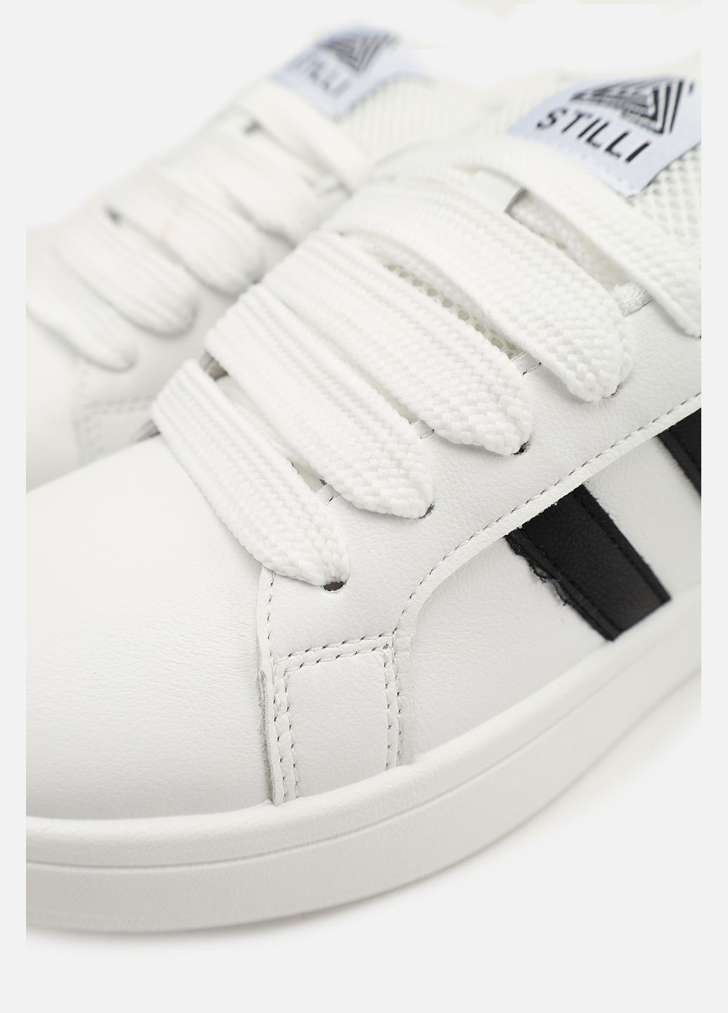 Белые кеды на плоской подошве женские цвет белый cb-00273244 Stilli