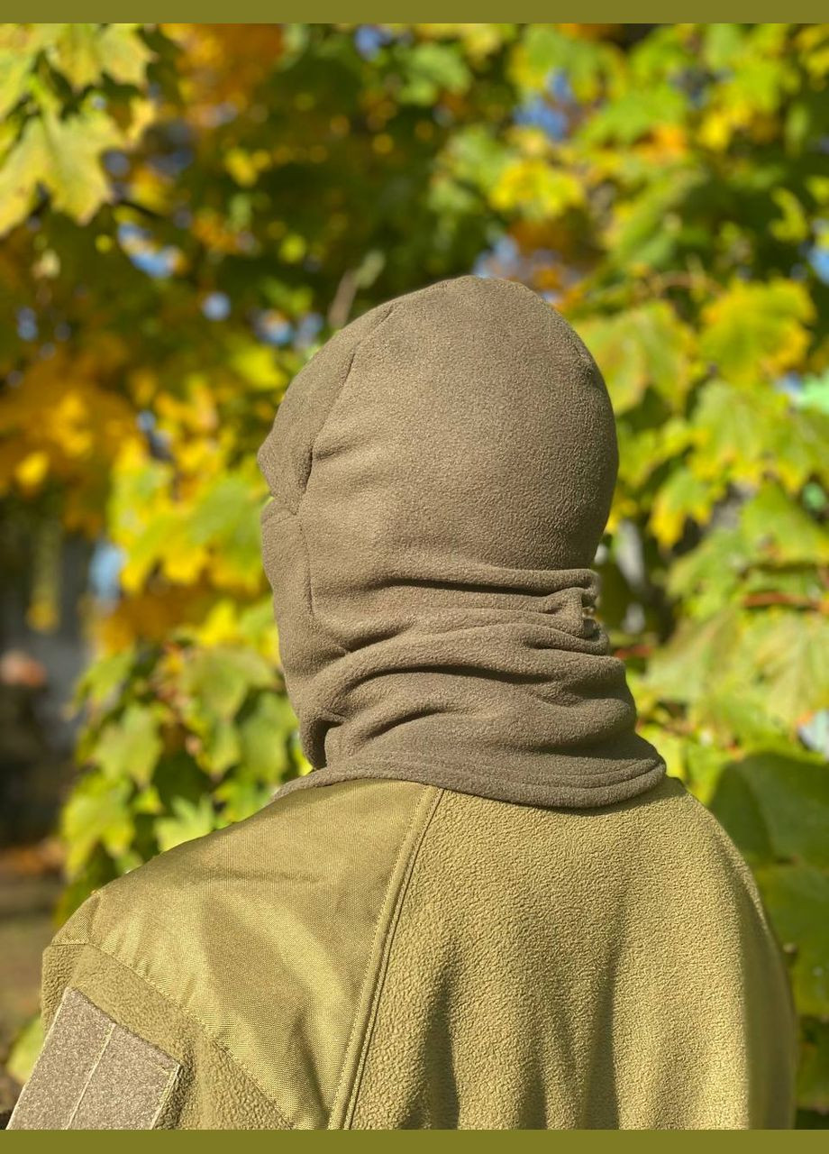 Clefers флісова балаклава зимова cleferstac k81o - підшоломник маска олива (50240246) комбінований виробництво -