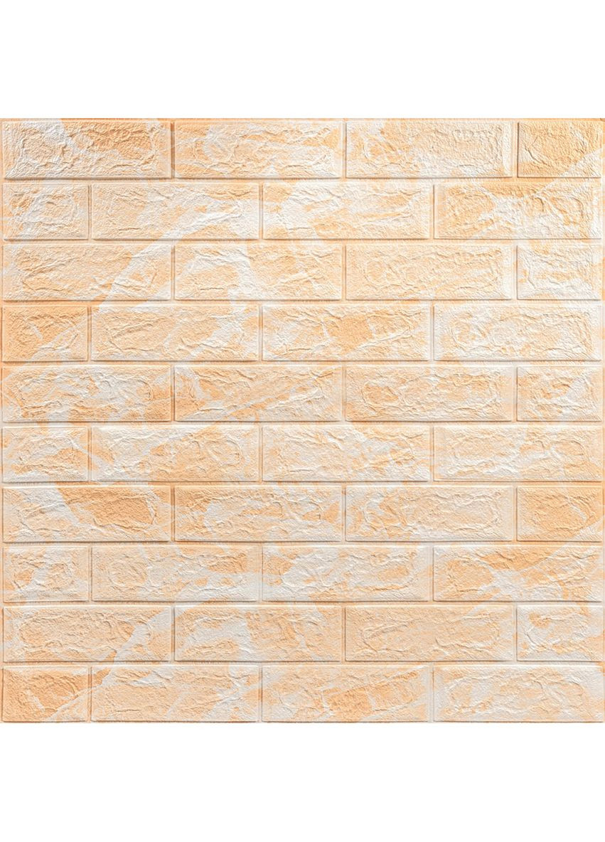 Панель стеновая 3D 700х770х2мм Желто-песочный StickerWall-SW-00001909 Sticker Wall (369408385)