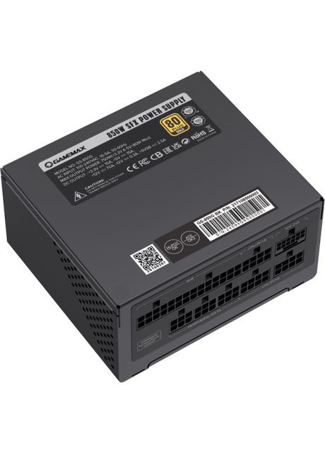 Блок живлення SFX 80plus Gold fully modular (GS-850G Black) GameMax (323102907)