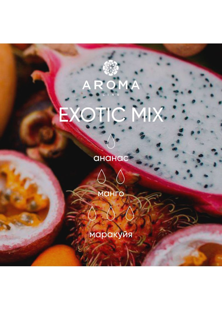 Аромат / Віддушка EXOTIC MIX 100 гр - для аромадифузорів, мила та косметичних засобів Aroma line (322244040)