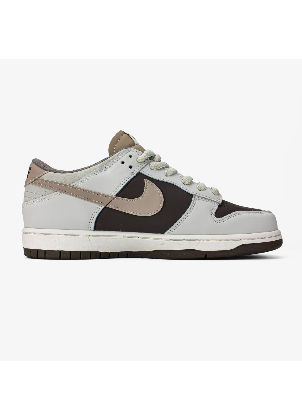 Кроссовки женские и мужские Nike SB Dunk Low Teddy Bear beige brown | Найк СБ Данк низкие бежевые коричневые No Brand бежевые демисезоны (368194282)