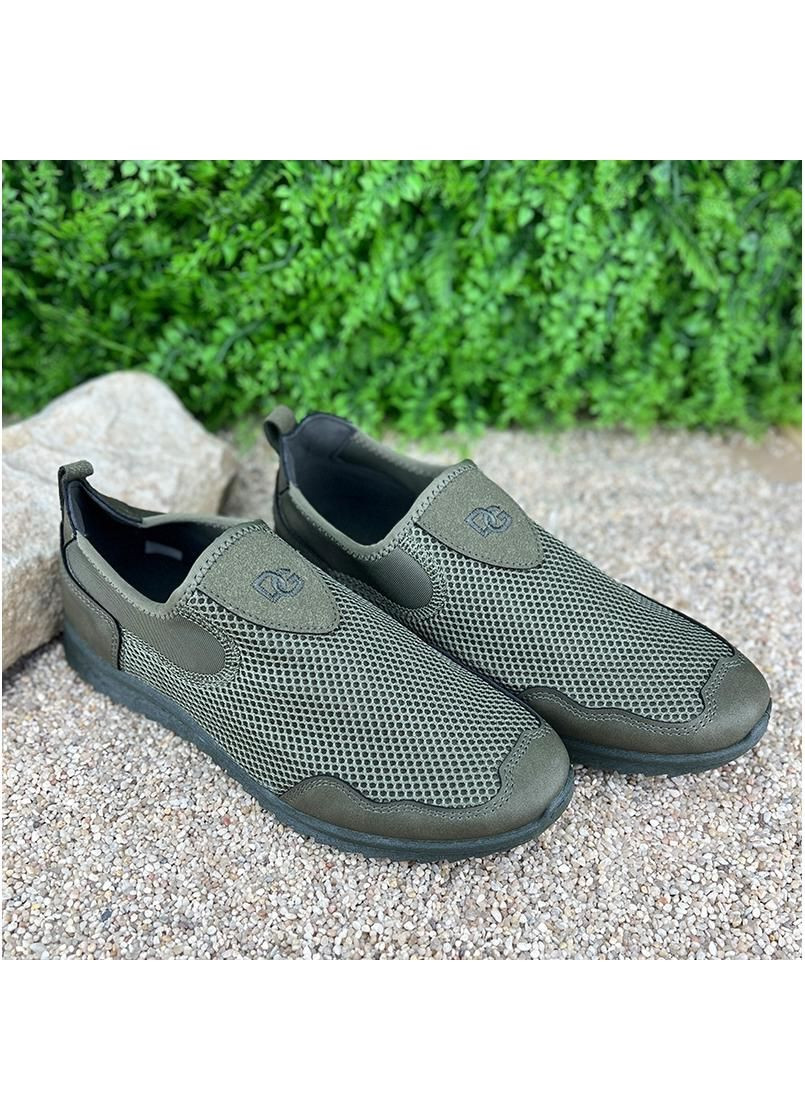 Чоловічі мокасини в перфорацію VS-0020903 Зелені Dago (330105627)